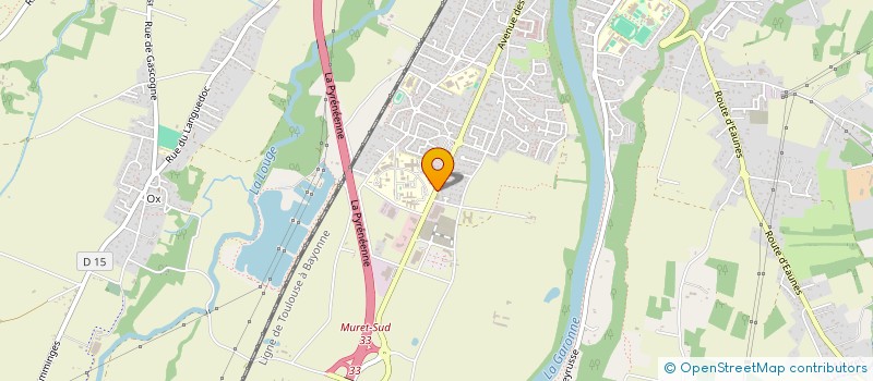 localisation de l'entreprise SUD AUTO  MURET