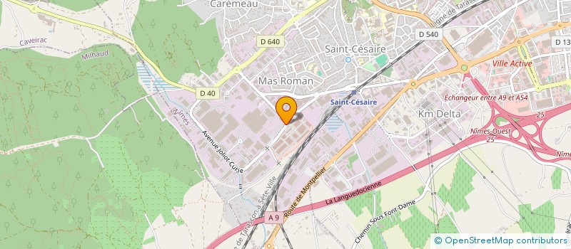 localisation de l'entreprise SUD AUTO CLEANING SERVICES  NIMES