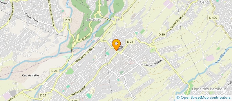 localisation de l'entreprise SUD AUTO ECOLE à SAINT-PIERRE