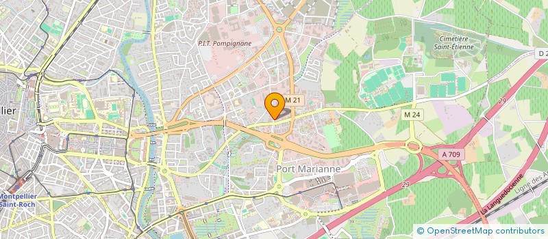 localisation de l'entreprise SUD AUTO SERVICES à MONTPELLIER