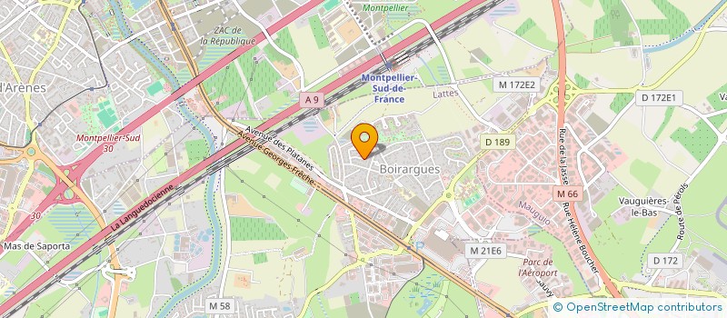 localisation de l'entreprise SUD AUTOMATIQUE à LATTES