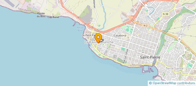 localisation de l'entreprise SUD AUTOMOBILES à SAINT-PIERRE