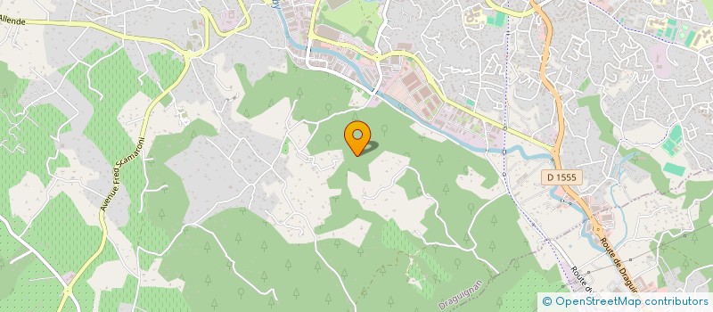 localisation de l'entreprise SUD AVENIR  ROQUEBRUNE-SUR-ARGENS
