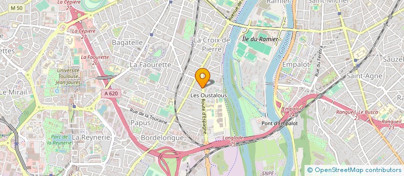 localisation de l'entreprise SUD AVENTURE MOTO à TOULOUSE