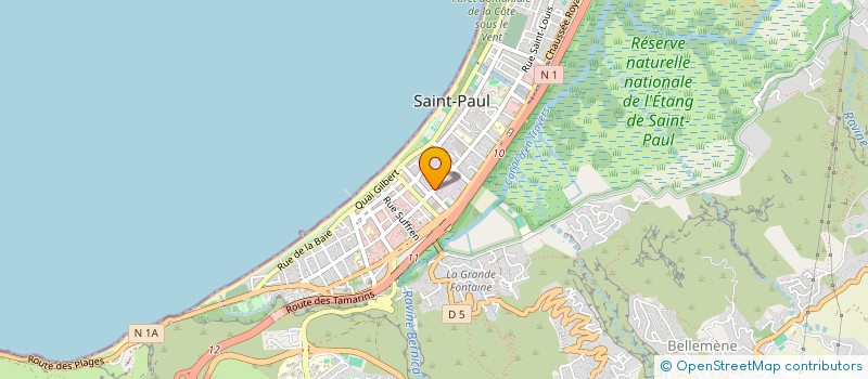 localisation de l'entreprise SUD BIJOUX DIFFUSIONS à SAINT-PAUL