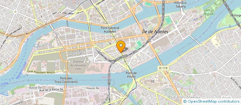 localisation de l'entreprise SUD BURGER à NANTES