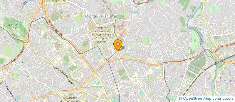 localisation de l'entreprise SUD BURGER à MONTPELLIER