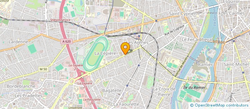 localisation de l'entreprise SUD CAFETERIA à TOULOUSE