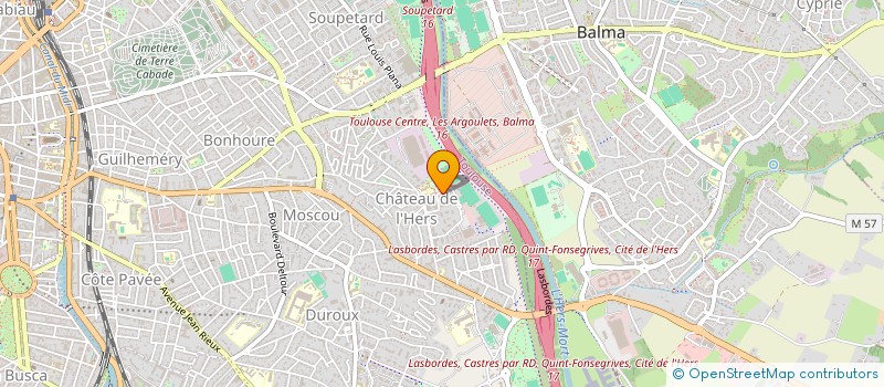 localisation de l'entreprise SUD CARREAUX à TOULOUSE