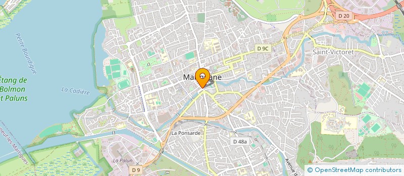localisation de l'entreprise SUD CARRELLAGE MALKOC à MARIGNANE