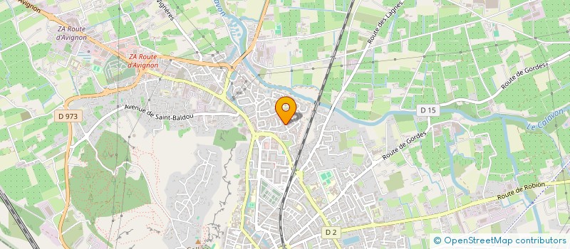 localisation de l'entreprise SUD CHARPENTE COUVERTURE BARBAGE  CAVAILLON