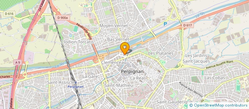 localisation de l'entreprise SUD-CONCEPT66  PERPIGNAN