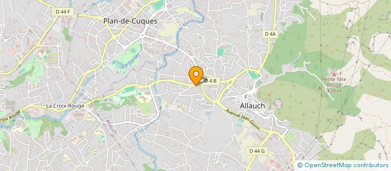 localisation de l'entreprise SUD CONCEPTION  ALLAUCH