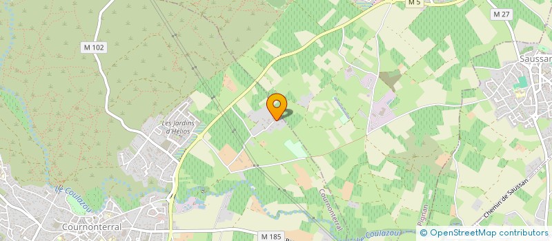 localisation de l'entreprise SUD CONCIERGERIE à COURNONTERRAL