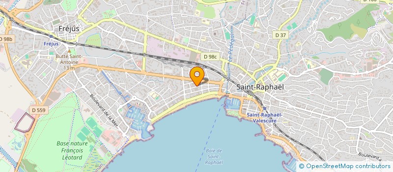 localisation de l'entreprise SUD CONFORT EXCELLENCE à FREJUS