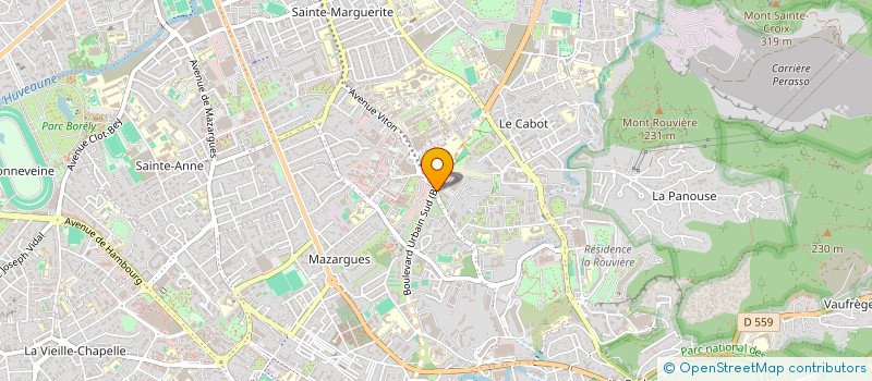 localisation de l'entreprise SUD CONFORT VTC à MARSEILLE