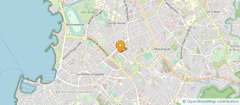 localisation de l'entreprise SUD CONSEIL ET REALISATIONS  MARSEILLE