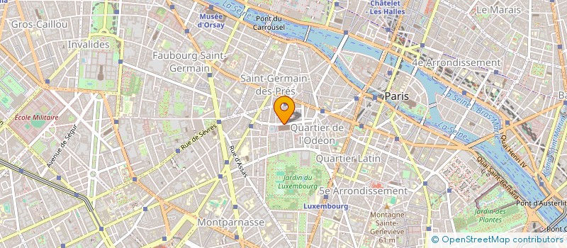 localisation de l'entreprise SUD CORPORATE  PARIS