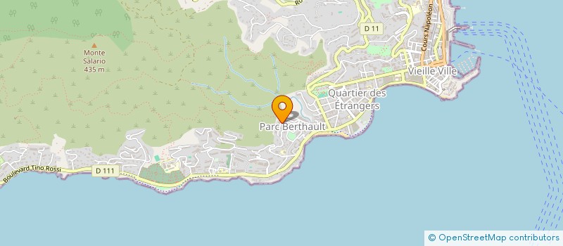 localisation de l'entreprise SUD CORSE AERO SAFETY à AJACCIO