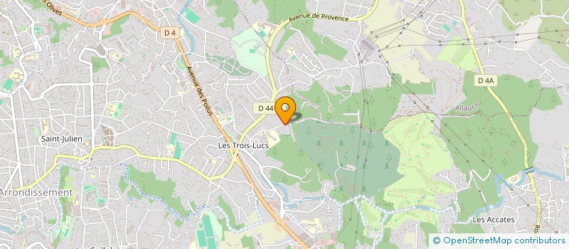 localisation de l'entreprise SUD COURTAGE ASSURANCE à MARSEILLE