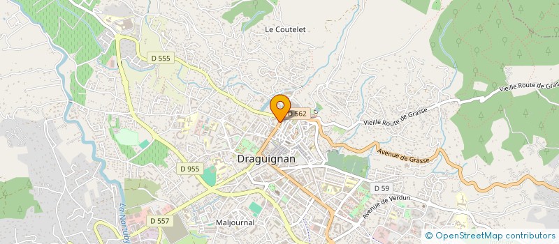 localisation de l'entreprise SUD CREATIONS DRAGUIGNAN  DRAGUIGNAN
