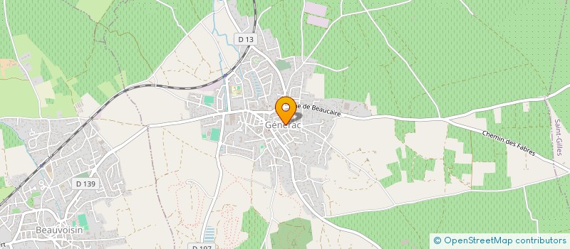 localisation de l'entreprise SUD DEMENAGEMENT LOGISTIQUE  GENERAC