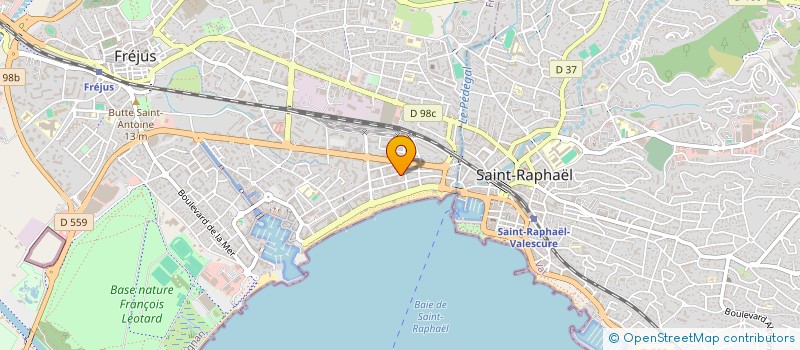 localisation de l'entreprise SUD DENTAL à FREJUS