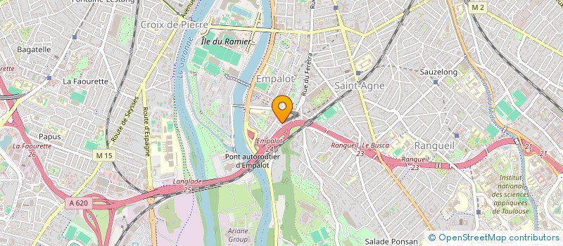 localisation de l'entreprise SUD DIAGNOSTICS à TOULOUSE