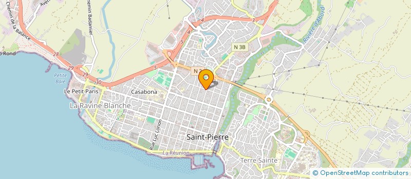localisation de l'entreprise SUD DIAZO SARL à SAINT-PIERRE