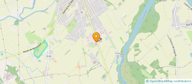 localisation de l'entreprise SUD DIFFUSION à GRENADE SUR GARONNE