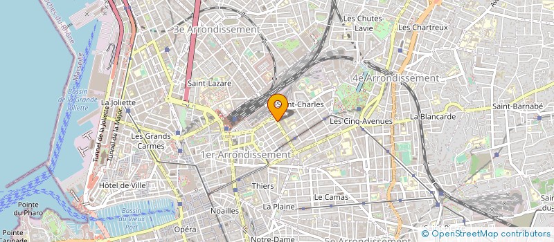 localisation de l'entreprise SUD DISTRIBUTION SERVICES à MARSEILLE