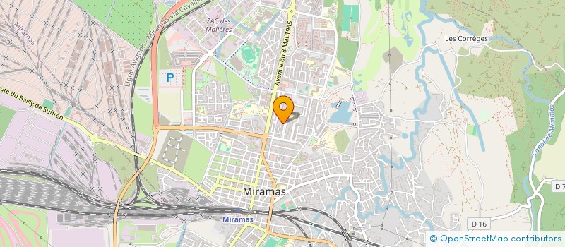 localisation de l'entreprise SUD DRONE SYSTEM à MIRAMAS