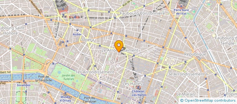 localisation de l'entreprise SUD DYNAMIQUE à PARIS