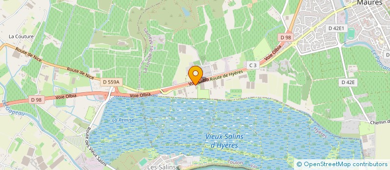 localisation de l'entreprise SUD EDEN TRANSACTION  LA LONDE-LES-MAURES