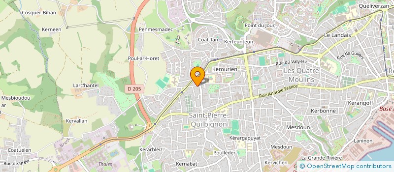 localisation de l'entreprise SUD EDUCATION 29 à BREST