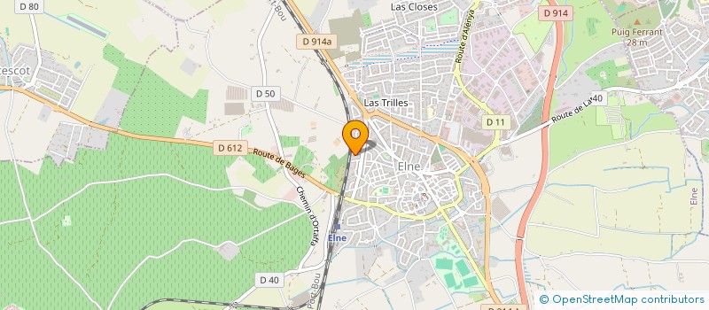 localisation de l'entreprise SUD ELECNAUTIC à ELNE
