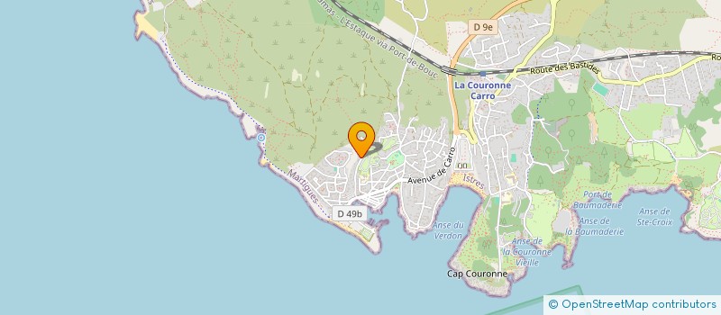 localisation de l'entreprise SUD ELECTRIC SERVICES à MARTIGUES