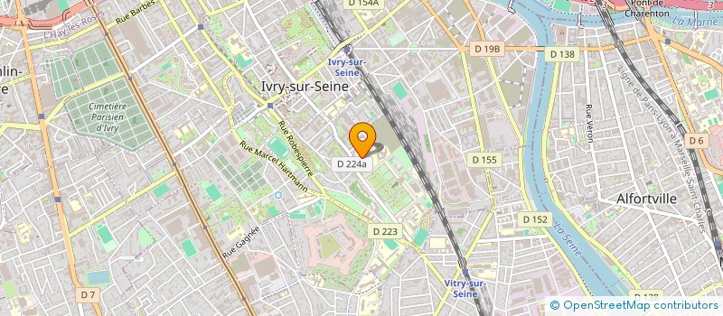 localisation de l'entreprise SUD ELECTRO EQUIPEMENT à IVRY-SUR-SEINE