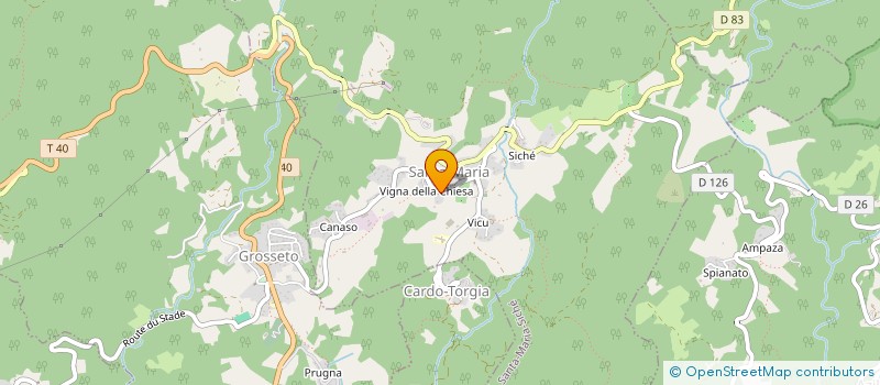 localisation de l'entreprise SUD ELECTRO MAINTENANCE à SANTA-MARIA-SICHE