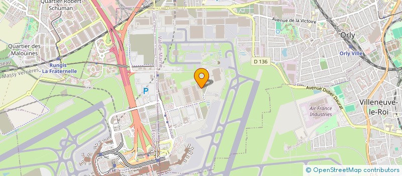 localisation de l'entreprise SUD EMBALLAGE  ORLY