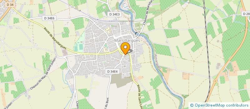localisation de l'entreprise SUD EMBOUTS à MARSILLARGUES