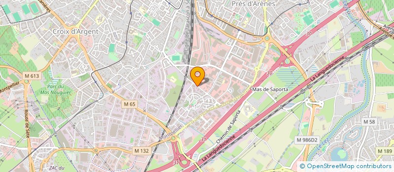 localisation de l'entreprise SUD ENERGIE THERMI à MONTPELLIER