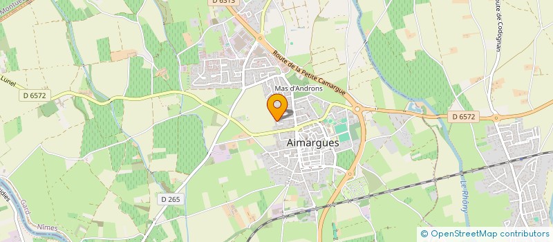 localisation de l'entreprise SUD'ENERGIES SERVICES  AIMARGUES