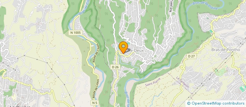 localisation de l'entreprise SUD ENTREPRISE CONSTRUCTIONS  ENTRE-DEUX