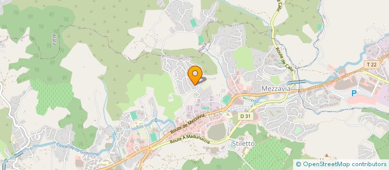 localisation de l'entreprise SUD ESPACES PAYSAGERS  AJACCIO