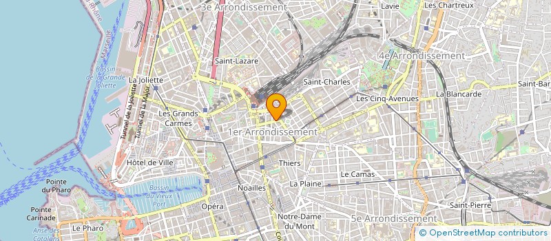 localisation de l'entreprise SUD ESPACES VERTS NETTOYAGE -SEV NET à MARSEILLE
