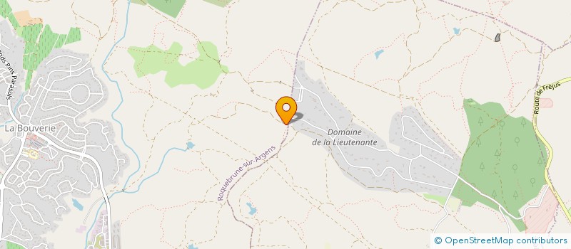 localisation de l'entreprise SUD EST 86 à PUGET-SUR-ARGENS