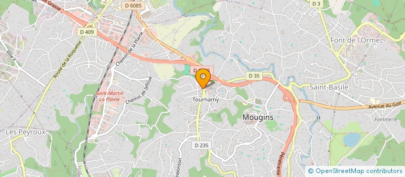 localisation de l'entreprise SUD EST AMEUBLEMENT à MOUGINS
