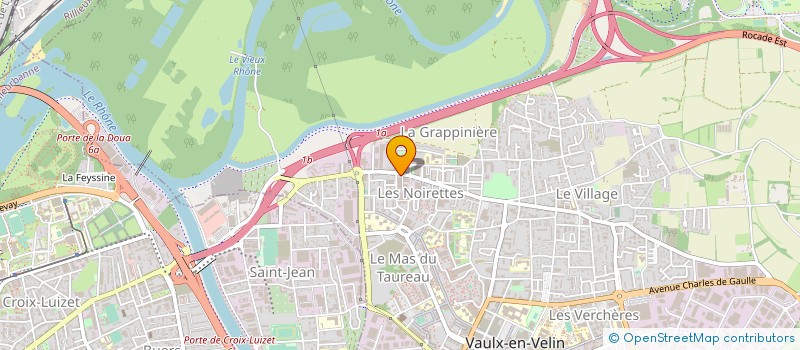 localisation de l'entreprise SUD EST CONDITIENNEMENTS ET EMBALLAGES à VAULX EN VELIN