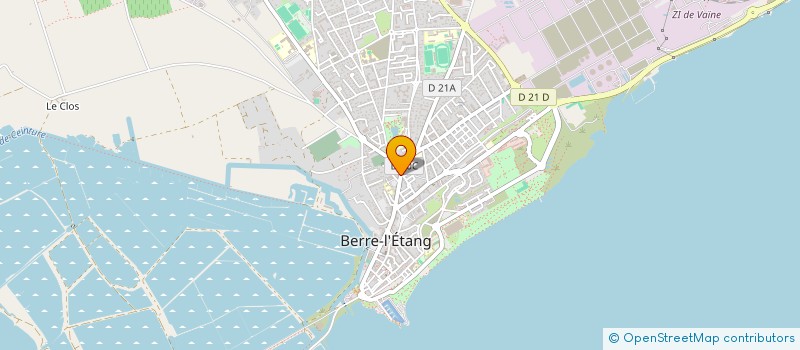 localisation de l'entreprise SUD EST CONVOYAGES à BERRE-L'ETANG